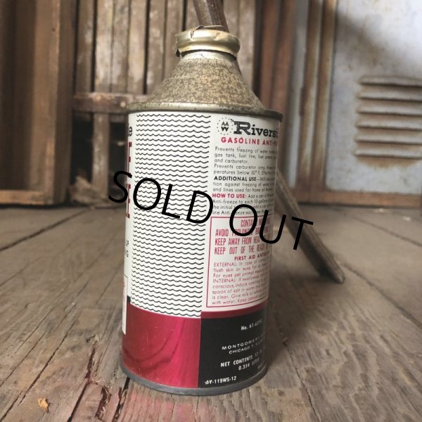 画像3: Vintage Oil Can Riverside GASOLINE ANTI-FREEZE (C241) (3)