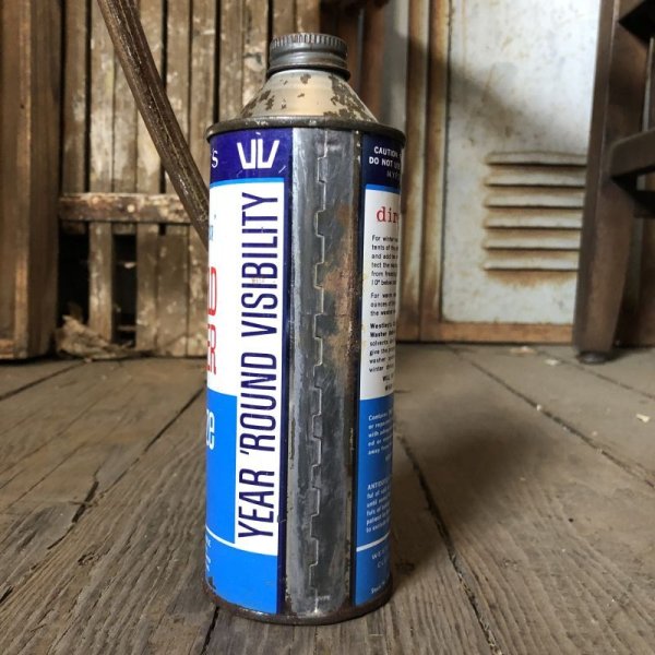 画像3: Vintage Oil Can WESTLEY'S Windshield Washer anti-freeze (C247) (3)