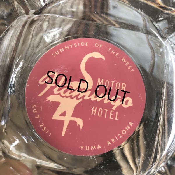 画像3: Vintage Motel Restaurant Casino Ashtray / Flamingo Motor Hotel (C267) (3)