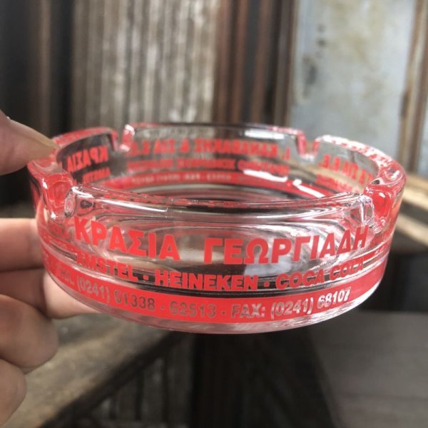 画像6: Vintage Motel Restaurant Casino Ashtray / AMSTEL HEINEKEN COCA COLA (C280) (6)