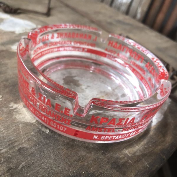 画像3: Vintage Motel Restaurant Casino Ashtray / AMSTEL HEINEKEN COCA COLA (C280) (3)