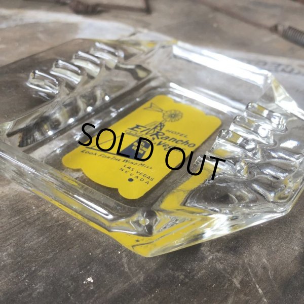 画像2: Vintage Motel Restaurant Casino Ashtray / El Rancho Vegas (C278) (2)