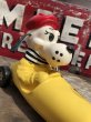 画像11: 70s Vintage 57 Racing Dog Plastic Coin Bank Yellow (C273) (11)