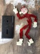 画像12: 40s Vintage REDDY KILOWATT Standing Business Card Holder Figure Red w/Black Stand (C276) (12)