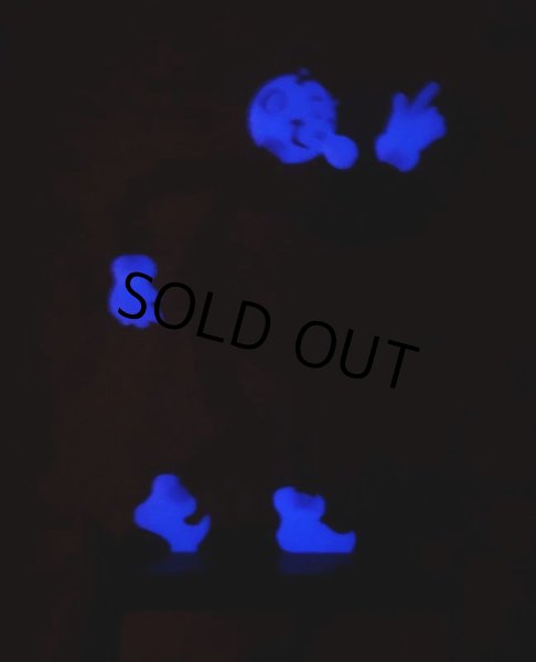 画像19: 40s Vintage REDDY KILOWATT Standing Business Card Holder Figure Red w/Black Stand (C276) (19)