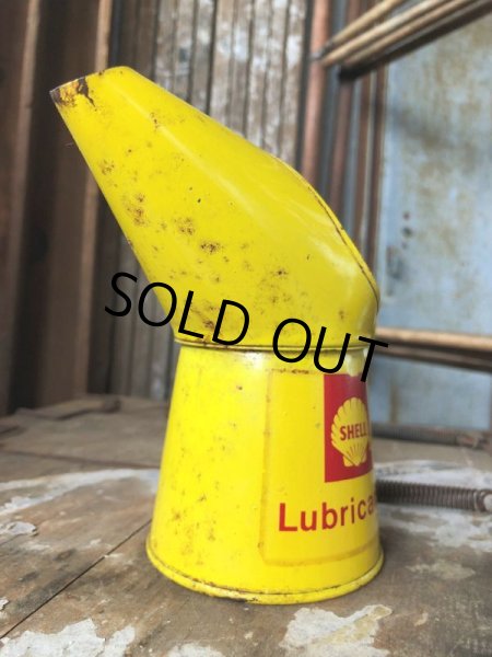 画像4: Vintage Shell Half Pint Lubricants Oil Jug Pourer (C278) (4)