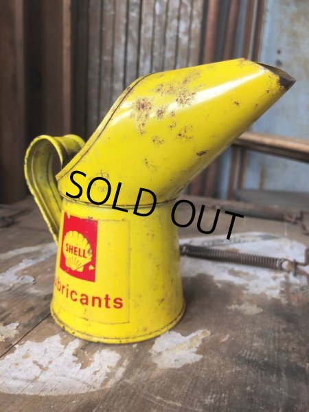 画像6: Vintage Shell Half Pint Lubricants Oil Jug Pourer (C278) (6)