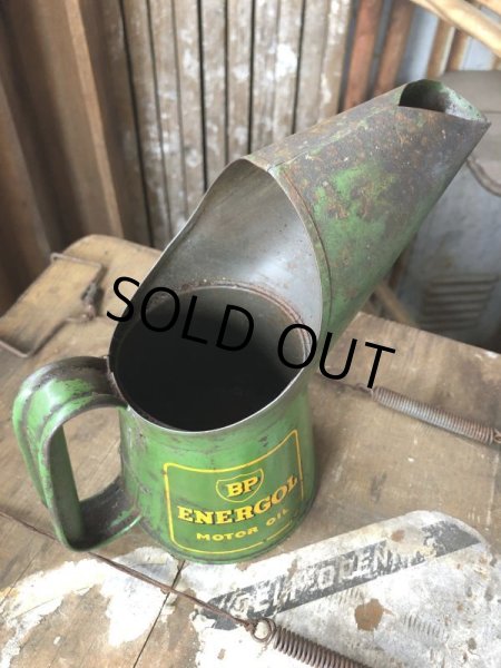 画像12: Vintage BP Energol Motor Oil Jug Pourer (C277) (12)