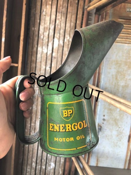 画像1: Vintage BP Energol Motor Oil Jug Pourer (C277) (1)