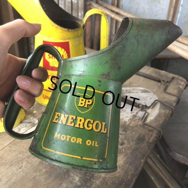 画像18: Vintage BP Energol Motor Oil Jug Pourer (C277) (18)
