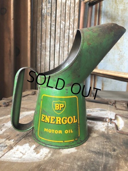 画像3: Vintage BP Energol Motor Oil Jug Pourer (C277) (3)
