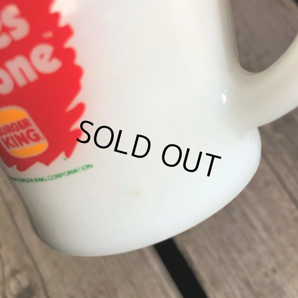 画像18: 80s Vintage Anchor Hocking Fire-King BURGER KING Education Enriches Everyone Promotional (C280) (18)