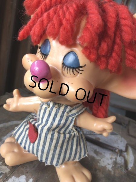 画像7: 70s Vintage Mouse Coin Bank Hillbilly Girl (C309) (7)