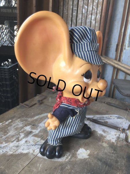 画像5: 70s Vintage Mouse Coin Bank Union Pacific Engineer (C307) (5)