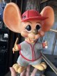 画像10: 70s Vintage Mouse Coin Bank Baseball Player (C311) (10)