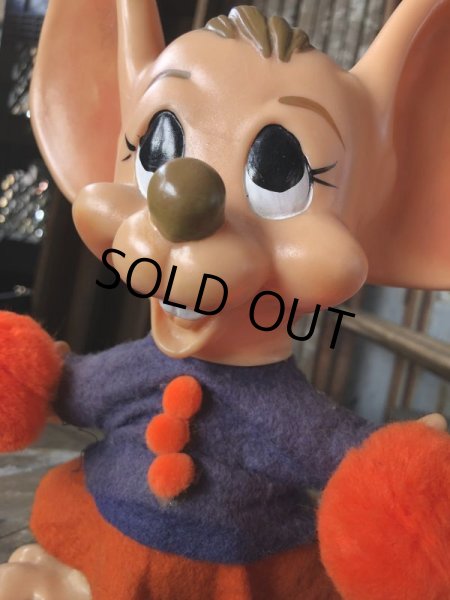 画像7: 70s Vintage Mouse Coin Bank Cheerleader A (C300) (7)