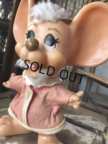 画像7: 70s Vintage Mouse Coin Bank Christmas Santa Claus A (C297) (7)