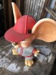 画像2: 70s Vintage Mouse Coin Bank Baseball Player (C311) (2)