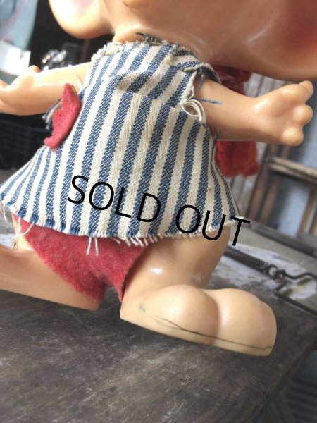 画像9: 70s Vintage Mouse Coin Bank Hillbilly Girl (C309) (9)