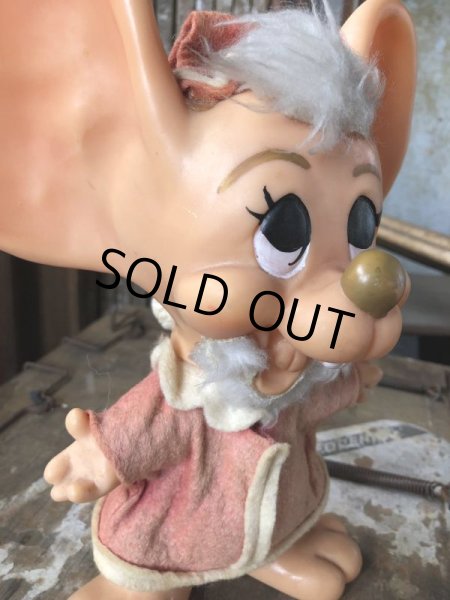 画像6: 70s Vintage Mouse Coin Bank Christmas Santa Claus A (C297) (6)