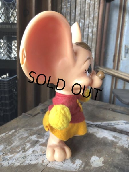 画像5: 70s Vintage Mouse Coin Bank Cheerleader C (C302) (5)