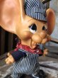 画像7: 70s Vintage Mouse Coin Bank Union Pacific Engineer (C307) (7)