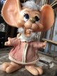 画像8: 70s Vintage Mouse Coin Bank Christmas Santa Claus A (C297) (8)