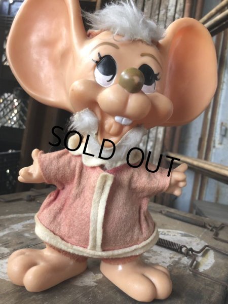 画像8: 70s Vintage Mouse Coin Bank Christmas Santa Claus A (C297) (8)