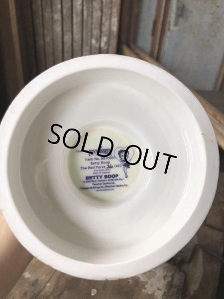 画像17: 2006 Limited Edition England Betty Boop Connoisseur Porcelain "THE RED PURSE" Statue 12 1/2  (C293) (17)
