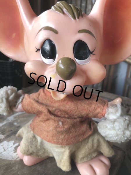 画像10: 70s Vintage Mouse Coin Bank Cheerleader D (C303) (10)