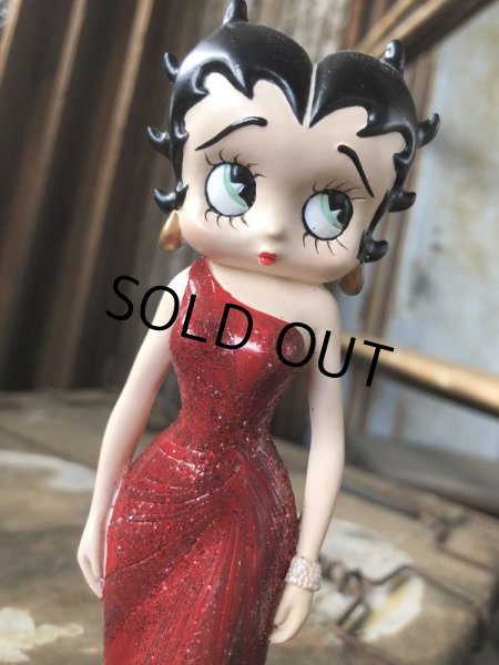 画像8: 2001 Westland Giftware Betty Boop Lady in Red Figurine (C291) (8)