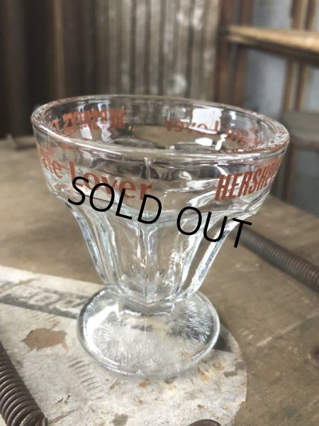 画像6: 70s Vintage Hershey's Chocolate Lover Sundae Glass D (C317) (6)