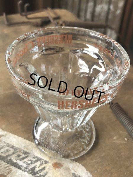 画像3: 70s Vintage Hershey's Chocolate Lover Sundae Glass B (C315) (3)
