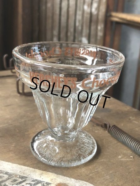画像5: 70s Vintage Hershey's Chocolate Lover Sundae Glass B (C315) (5)