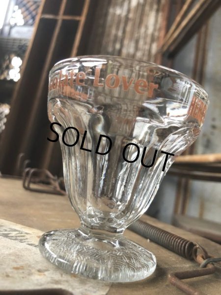 画像7: 70s Vintage Hershey's Chocolate Lover Sundae Glass A (C314) (7)