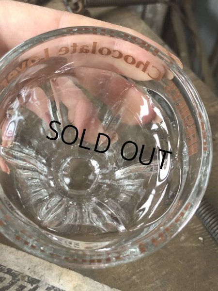 画像2: 70s Vintage Hershey's Chocolate Lover Sundae Glass B (C315) (2)