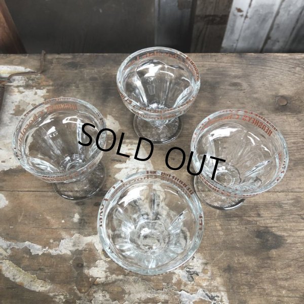 画像9: 70s Vintage Hershey's Chocolate Lover Sundae Glass A (C314) (9)