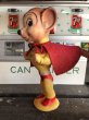 画像2: 50s Vintage Terrytoons Mighty Mouse Vinyl Doll w/Original Cape! (C318)  (2)