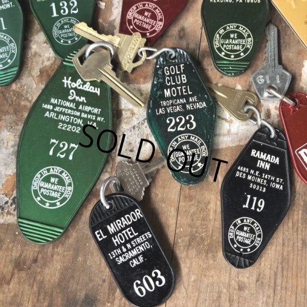 画像3: Vintage Motel Key EL MIRADOR HOTEL #603 (C327) (3)