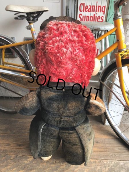 画像5: Vintage Store Display Rubber Face Monkey Plush Stuffed Animal Huge !!! (C342)  (5)