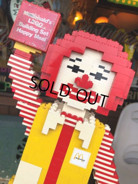 画像20: 1983 Vintage McDonald's LEGO Building Set Store Display Ronald Figure (C344)  (20)