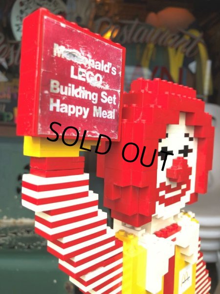 画像8: 1983 Vintage McDonald's LEGO Building Set Store Display Ronald Figure (C344)  (8)