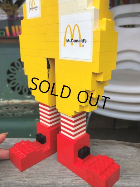 画像14: 1983 Vintage McDonald's LEGO Building Set Store Display Ronald Figure (C344)  (14)