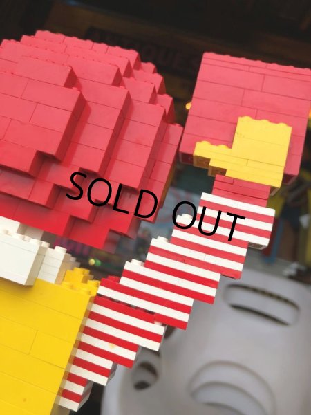 画像13: 1983 Vintage McDonald's LEGO Building Set Store Display Ronald Figure (C344)  (13)