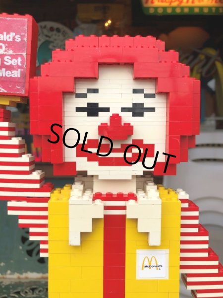 画像6: 1983 Vintage McDonald's LEGO Building Set Store Display Ronald Figure (C344)  (6)