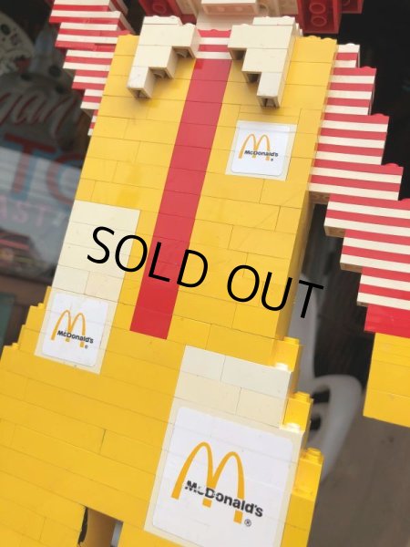 画像15: 1983 Vintage McDonald's LEGO Building Set Store Display Ronald Figure (C344)  (15)