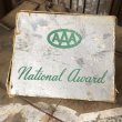 画像9: 50s Vintage  AAA National Auto Award License Plate Emblem Topper Original Box w/paper (C345)  (9)