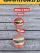 画像12:  70s Vintage McDonalds Quarter Pounder w/Cheese Hanging Store Display Sign (C350)  (12)