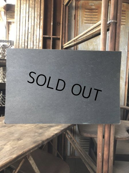 画像7: Vintage Hand Painted Retail Store Signs on Black Paper Board / Notice! A 50% DEPOSIT (C351)  (7)