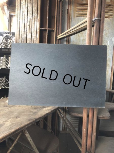 画像6: Vintage Hand Painted Retail Store Signs on Black Paper Board / No Vehicle (C355)  (6)